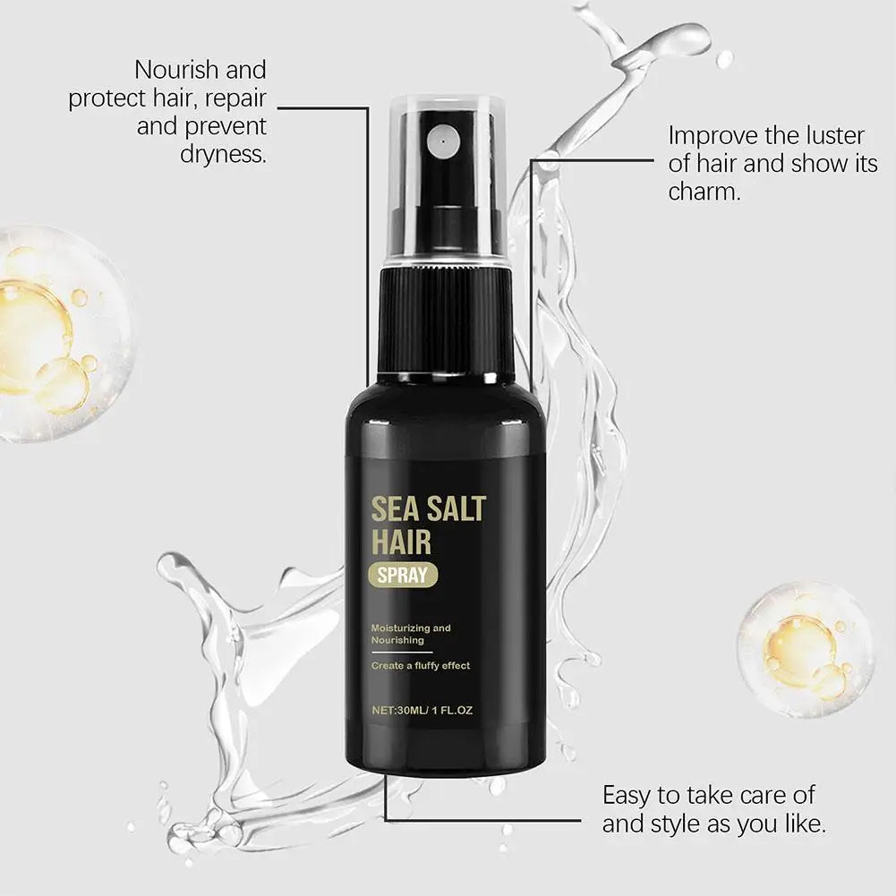 Sea Salt Hair Spray for Men & Women – Beach Waves & Volume | 30ml