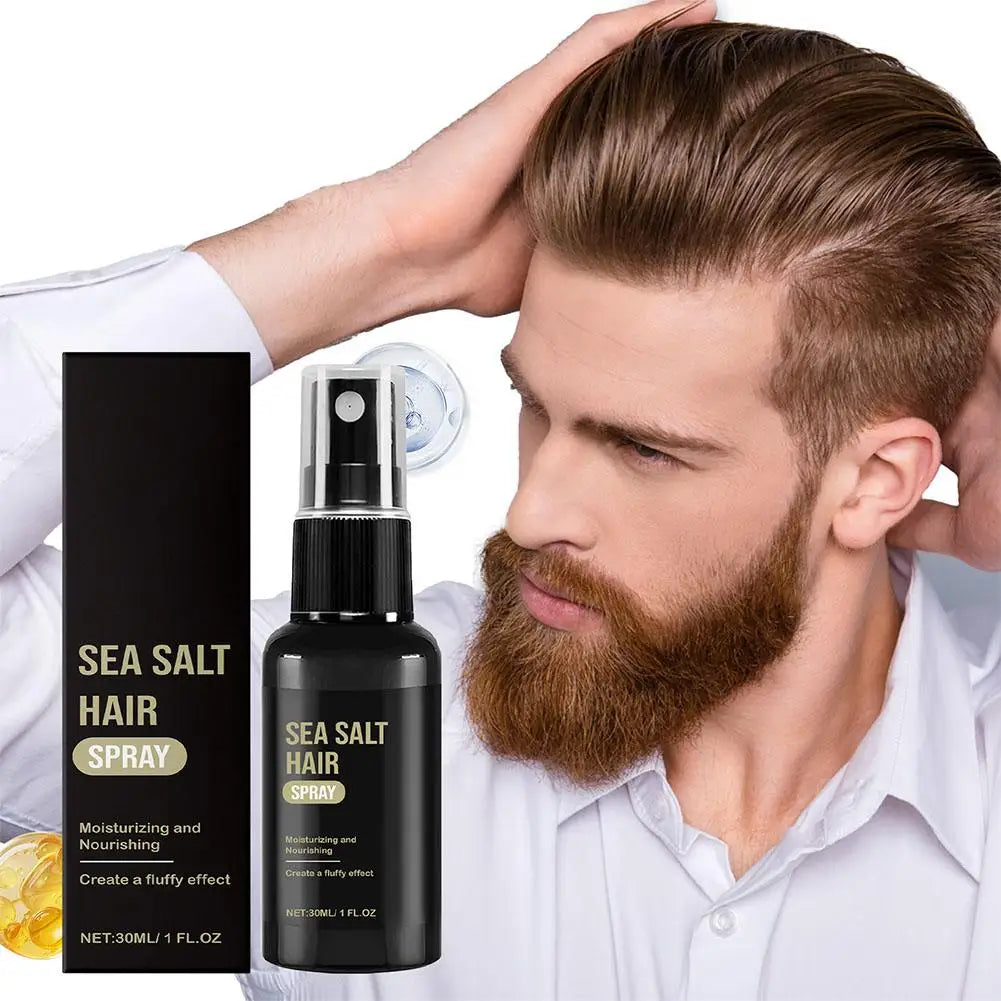Sea Salt Hair Spray for Men & Women – Beach Waves & Volume | 30ml
