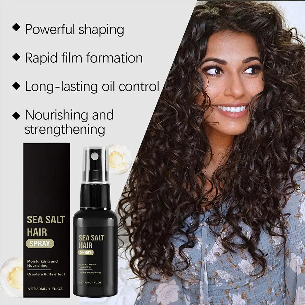 Sea Salt Hair Spray for Men & Women – Beach Waves & Volume | 30ml