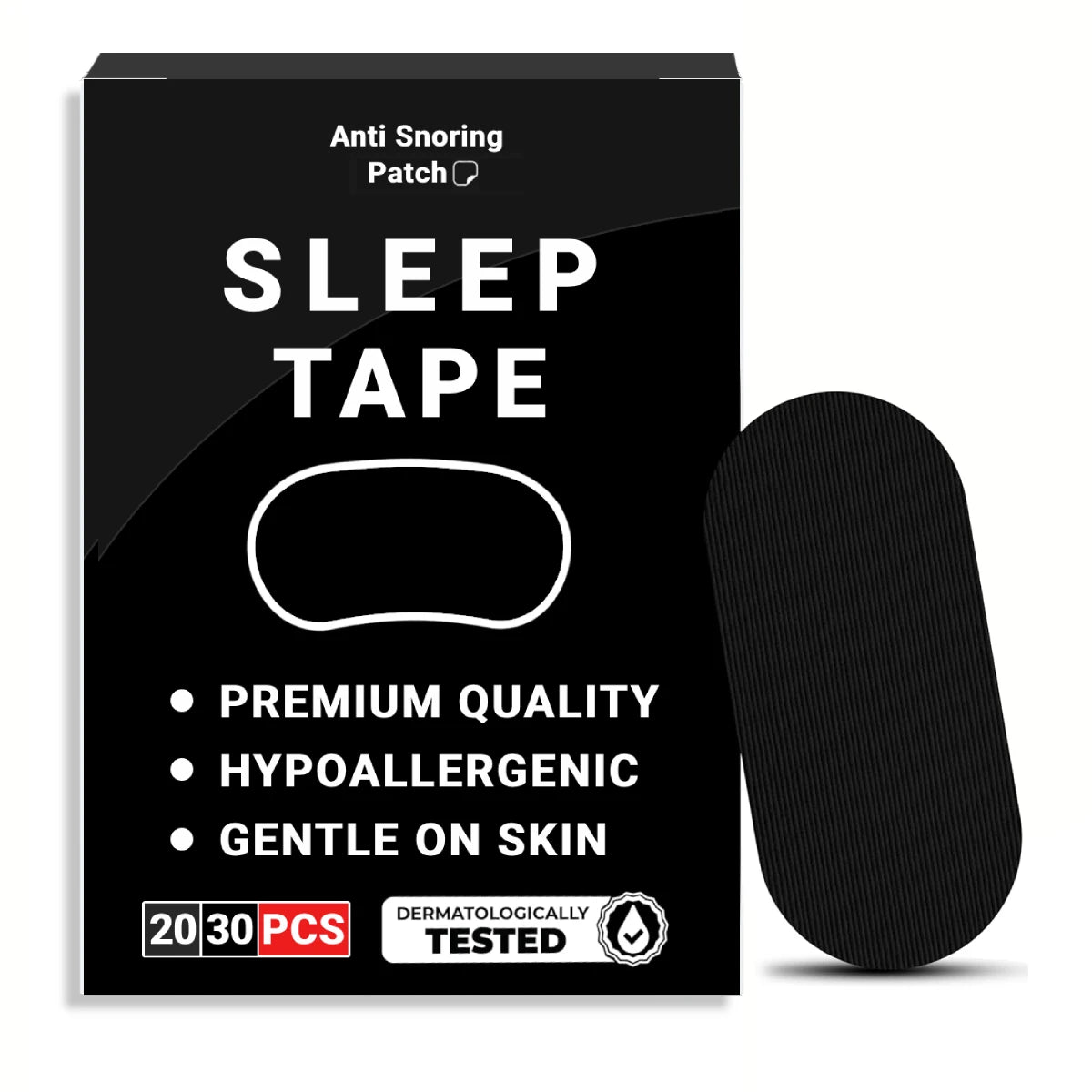 Mouth Tape for Sleep – Micropore Tape | 20 & 30 Pack